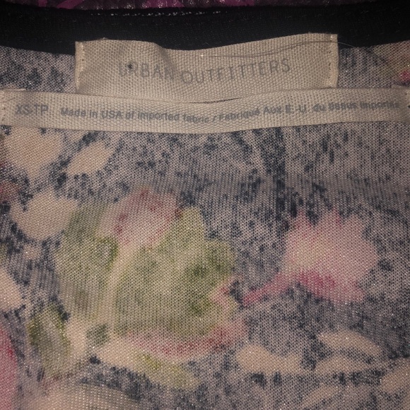 Urban outfitters flowered velvet dress - Picture 3 of 5